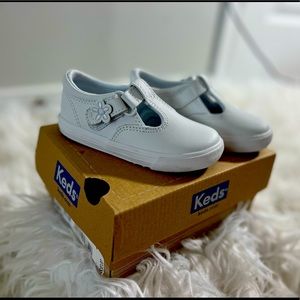 Keds Daphne white leather shoes